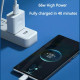 Кабель USB to Type-C, 7A, Fast Charging, 1м білий